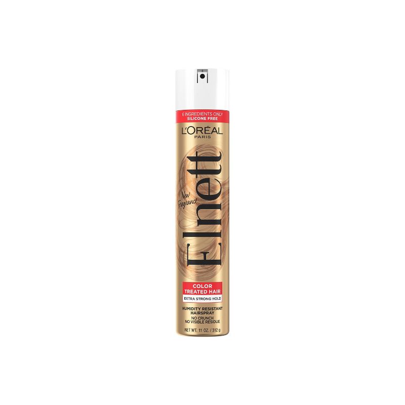L'Oreal Paris Elnett Satin Extra Strong Hold with UV Filter Hairspray - 11oz, 1 of 9