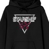 Starship We Built This City Long Sleeve Black Adult Hooded Sweatshirt - 2 of 3
