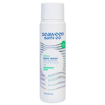 The Seaweed Bath Co. Purifying Detox Awaken Body Wash - Rosemary & Peppermint - 12 fl oz