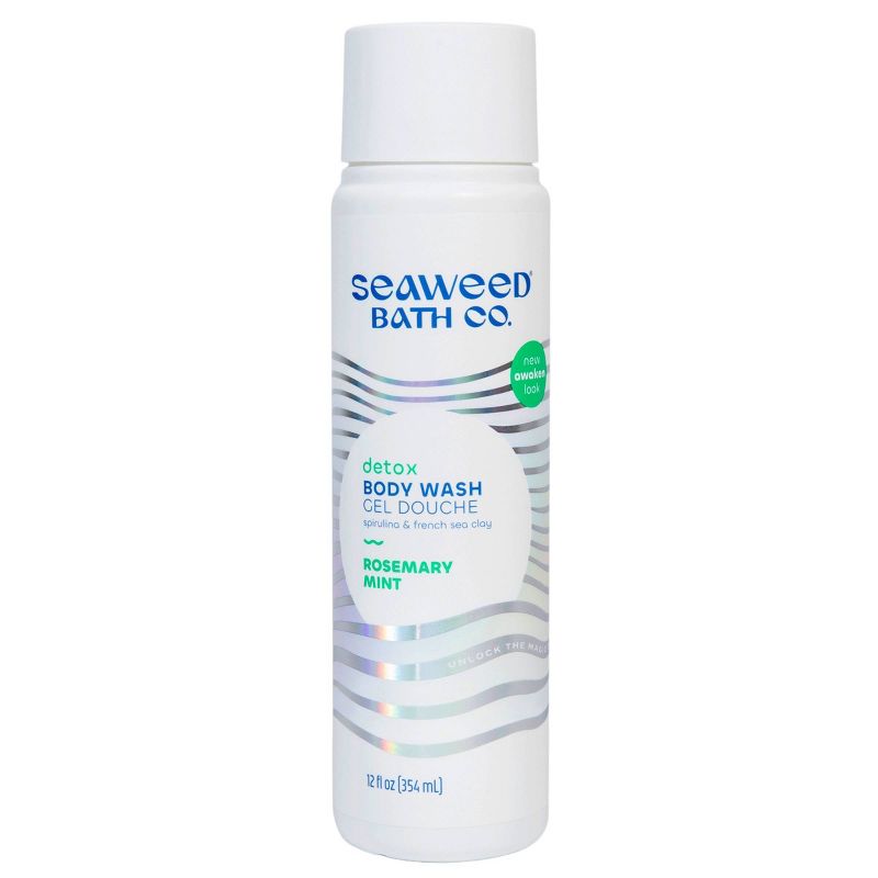The Seaweed Bath Co. Purifying Detox Awaken Body Wash - Rosemary &#38; Peppermint - 12 fl oz, 1 of 11