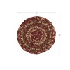 Cider Mill Jute Coaster Set of 6 - 4 of 4