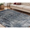 Ivory And Gray Abstract Area Rug - 2 of 4
