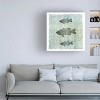 Trademark Fine Art -LightBoxJournal 'Life Is Better At The Lake Bass' Canvas Art - 2 of 4