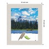 Amanti Art Rustic Plank White Picture Frame - 4 of 4