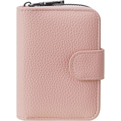 FATMOON Women’s Wallet - RFID Blocking Card Holder Wallet - for Daily Commuting, Travel, and Daily Use, with 11 Card Slots & ID Window