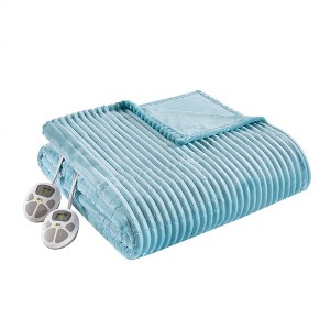 Corded Plush Electric Blanket - Serta - 1 of 4