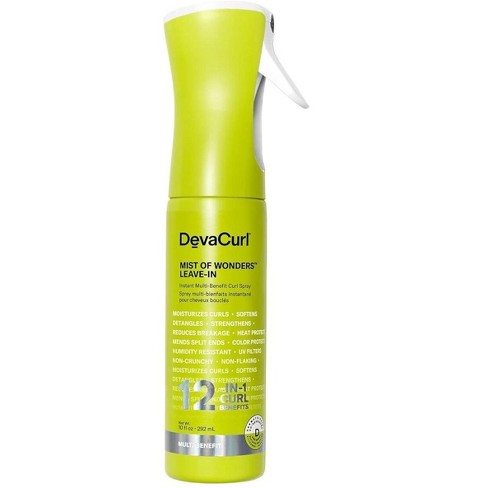 Devacurl Mist Of Wonders Leave in 10 Oz 12 in 1 Diva Hair Instant Multi benefit Curl Spray Deva Moisture Curls Devacurl Target