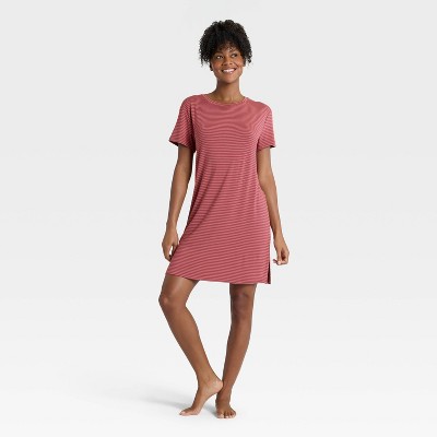 Women's Cloud Knit Pajama T-Shirt Dress - Auden™