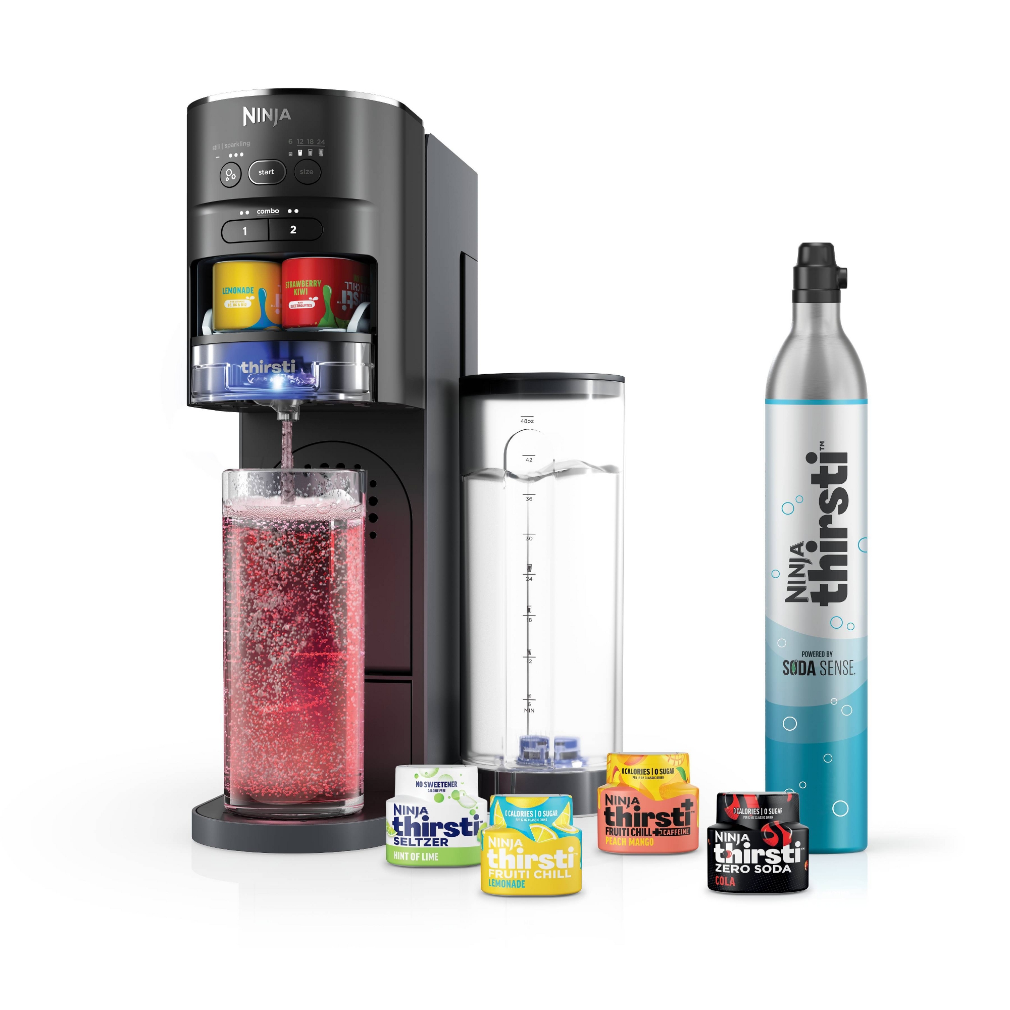 Ninja Thirsti Drink System Black WC1001