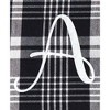 The Lakeside Collection Monogram Plaid Tote Bag with Pockets - A - 2 of 4