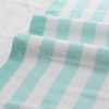 Unique Bargains Cotton Stripe Print Lightweight Highly Absorbent Bath Towel for Gym SPA Yoga 2 Packs - 2 of 4