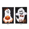 Evergreen Girl and Boy Ghost Reversible Garden Burlap Flag 12.5 x 18 Inches Indoor Outdoor Decor - 3 of 4