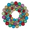 Vickerman Assorted Ball Ornament Wreath - 2 of 4