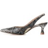 Journee Collection Women's Medium and Wide Width Mikoa Kitten Heel Sling Back Pointed Toe Pumps - 2 of 4