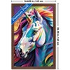 Trends International Tina Lavoie - Glamour Girl Unicorn Framed Wall Poster Prints - 3 of 4