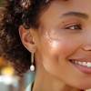 Ross-Simons 18kt Gold Over Sterling Paper Clip Link Hoop Earrings With Removable 8x11mm Cultured Pearl Drops - 2 of 4