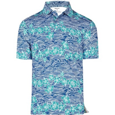 HAPPY BAY Mens Polo Shirts Short Sleeve Dri Fit Men's Summer Polos Moisture Wicking Shirt Collar Dress Tshirt Golf Shirts for Men