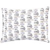 Hudson Baby Infant Girl Cotton Toddler Pillow Case, Pink Safari, One Size - 3 of 3