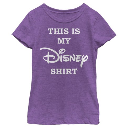 Girl's Disney This Is My Disney Shirt T-shirt : Target