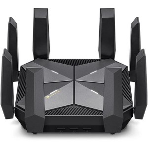 TP-Link AXE16000 Quad-Band Wi-Fi 6E Router (Archer AXE300) Dual 10Gb Ports Wireless Internet Router Gaming Router Manufacturer Refurbished - 1 of 4