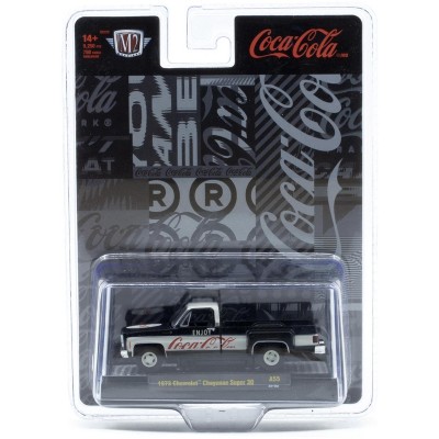 M2 Machines 1973 Chevrolet Cheyenne Super 30 Dually Squarebody  Coca Cola A55 2025