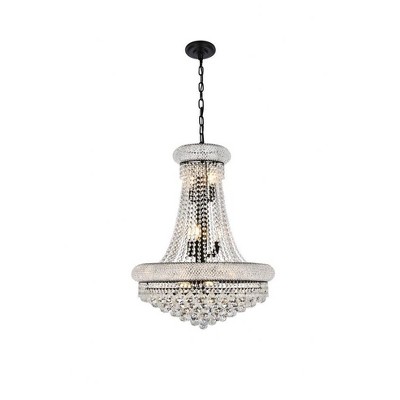 Elegant Lighting Primo 14 - Light Chandelier in  Black