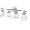 Millennium Lighting Amberose 4 - Light Vanity in  Modern Gold - 4 of 4