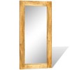 vidaXL Solid Wood Framed Rectangle Wall Mirror 47.2"x23.6" - 4 of 4