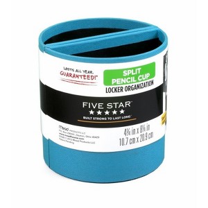 Locker Pencil Cup Teal - Five Star, Blue