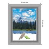 Amanti Art Peak Polished Nickel Picture Frame - 4 of 4