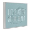 Stupell Industries Better at Beach with Shell, 20" x 16" - 3 of 4