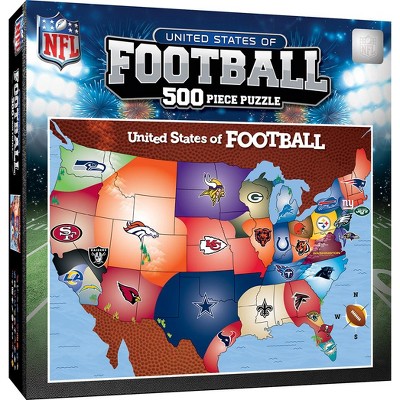 Masterpieces Jigsaw Puzzle For Adults - Mlb League Map 500 Pieces : Target