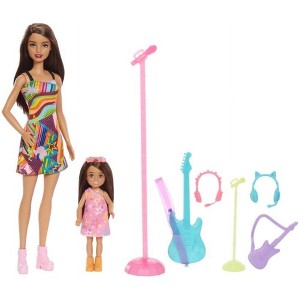 Barbie I Can Be Pop Star Sisters Fashion Dolls, 12 Inch & 4 Inch - 1 of 1