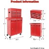 Cold Rolled Steel Tool Chest 5-Drawer Detachable Cabinet - 2 of 4