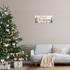 Stupell Industries Woodland Christmas Typography Black Framed Giclee Art - 2 of 4