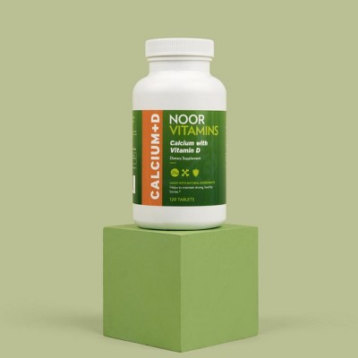 Noor Vitamins - Calcium + Vitamin D Supplement