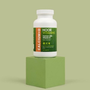 Noor Vitamins - Calcium + Vitamin D Supplement - 1 of 4
