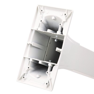 Callaway White Aluminum Adjustable Mailbox Post, 41" Height