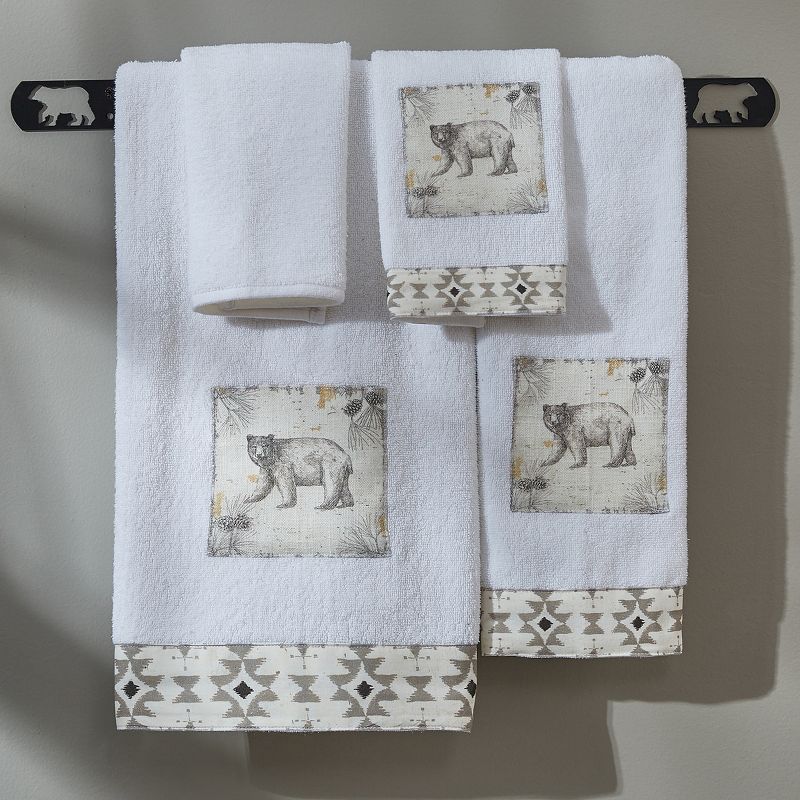 Park Designs Wild And Beautiful Terry Washcloth Set of 4, 2 of 6