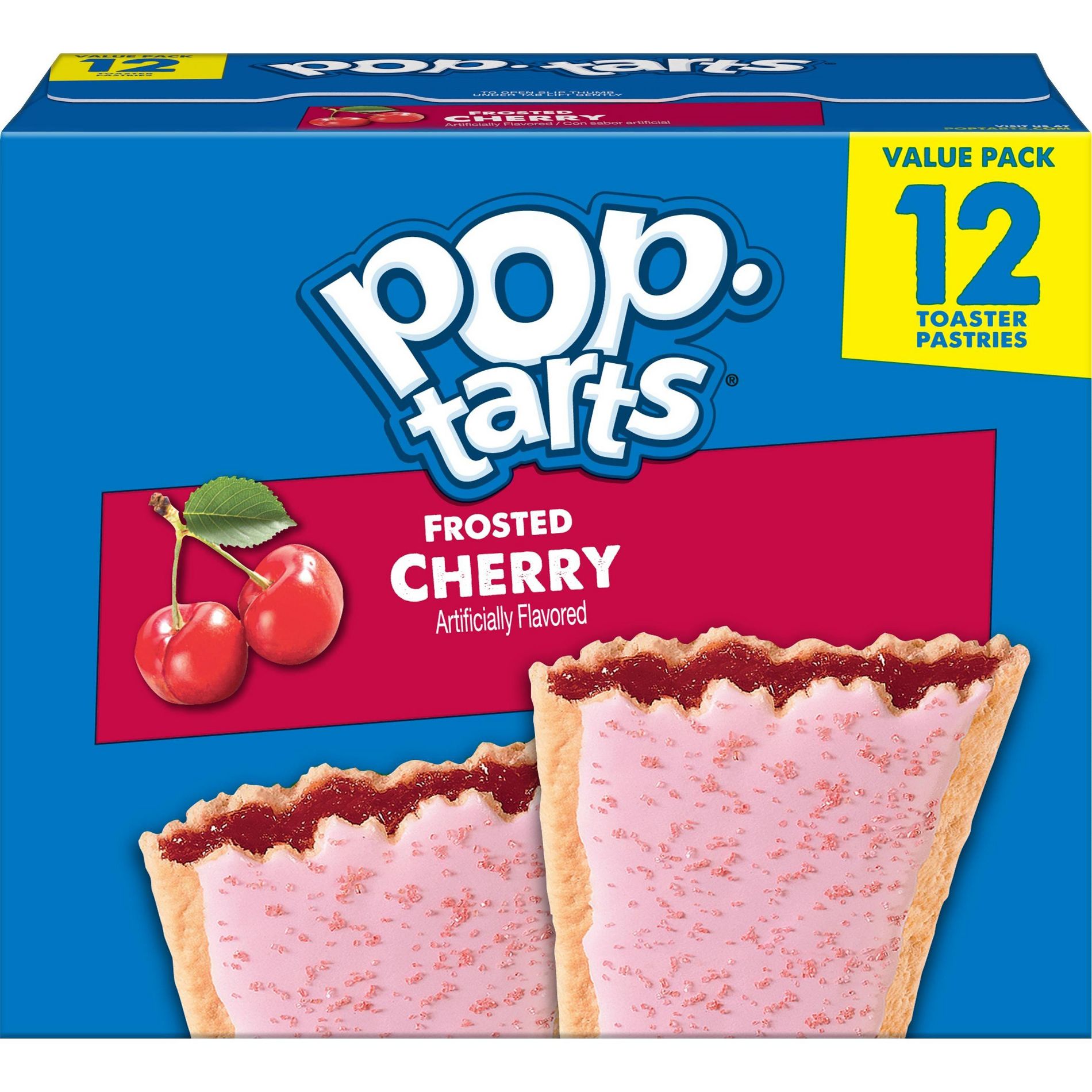 Pop-Tarts Frosted Cherry Pastries - 12ct/20.3oz
