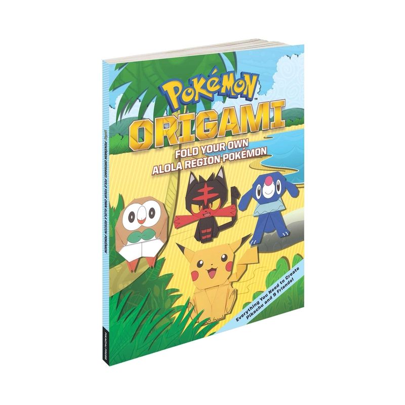 Pokémon Origami: Fold Your Own Alola Region Pokémon - by  The Pokemon Company International (Paperback), 1 of 2