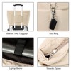 Multi Pocket Tote Bag for Women, Large Puffy Shoulder Purse Handbag with Compartments - 4 of 4