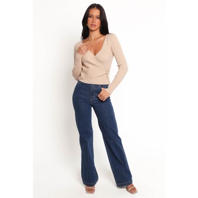 Petal and Pup Lavia Knit Wrap Top