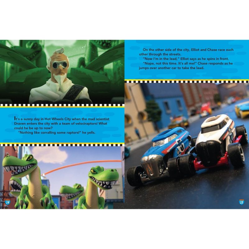 Hot Wheels: Unleash the Speed! - (Panorama Sticker Storybook) (Paperback), 4 of 6