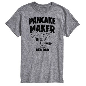 Men's - Peanuts - Pancake Maker Short Sleeve Graphic T-Shirt - 1 of 4
