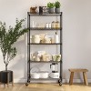 Seville Classics UltraDurable  5-Tier 36" x 14" Steel Wire Shelving Unit - 4 of 4