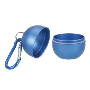 Unique Bargains Aluminum Alloy Travel Single Layer Jewelry Storage Mini Decorative Box - 1 of 4