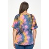 WEST K Women's Luciana Ruffle Sleeve Tie Neck Blouse - 3 of 4