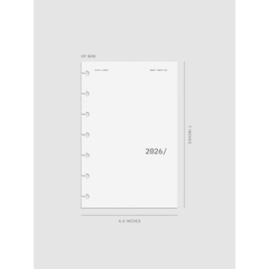 2026 Monthly Vellum Dashboard Overlays | Avant Garde | Cloth & Paper - 1 of 4