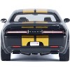 2018 Dodge Challenger SRT Hellcat Widebody Matt Black with Gold & Graphics "Midnight Eclipse" 1/24 Diecast Model Car by Motormax - 4 of 4
